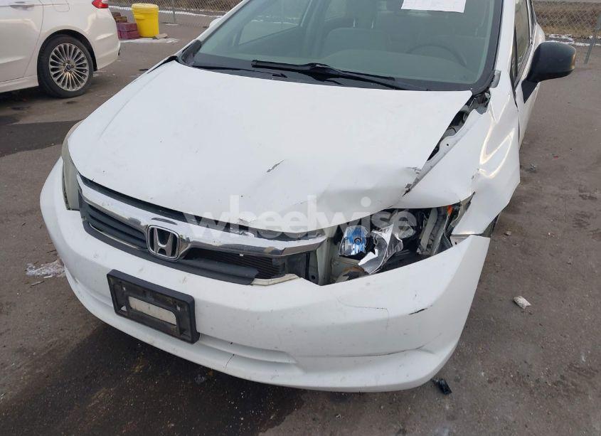 Photo 6 of 2012 Honda Civic LX (VIN 2HGFB2F5XCH611402)