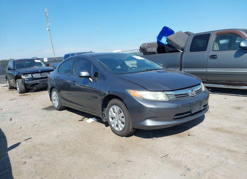 2012 Honda Civic LX (VIN 2HGFB2F5XCH611657) main photo