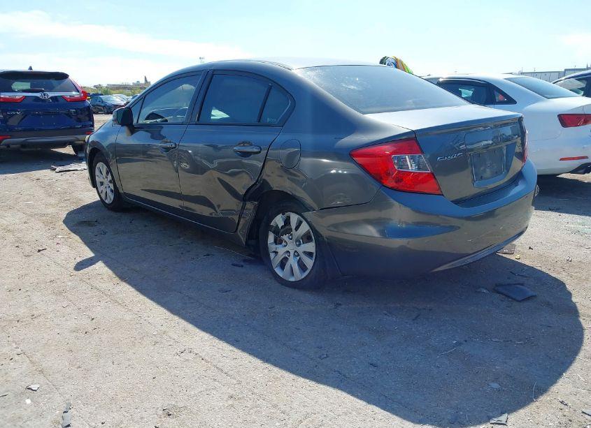 Photo 6 of 2012 Honda Civic LX (VIN 2HGFB2F5XCH611657)