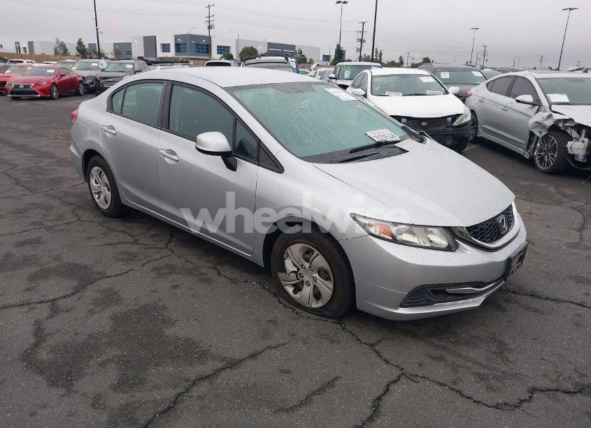 2013 Honda Civic LX (VIN 2HGFB2F5XD8571176) main photo