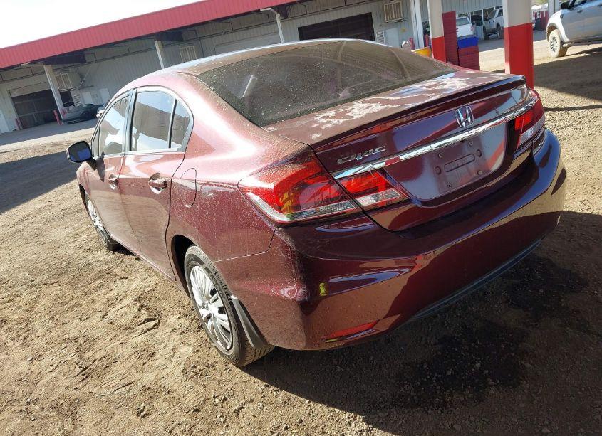 Photo 3 of 2013 Honda Civic LX (VIN 2HGFB2F5XDH500365)