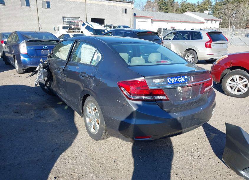 Photo 3 of 2013 Honda Civic LX (VIN 2HGFB2F5XDH524455)