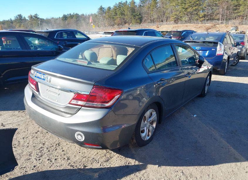 Photo 4 of 2013 Honda Civic LX (VIN 2HGFB2F5XDH524455)