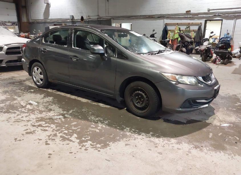 2013 Honda Civic LX (VIN 2HGFB2F5XDH532488) main photo
