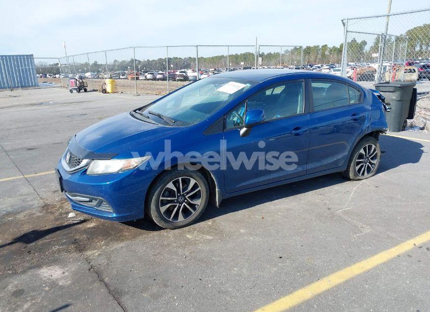 Photo 2 of 2013 Honda Civic LX (VIN 2HGFB2F5XDH533835)