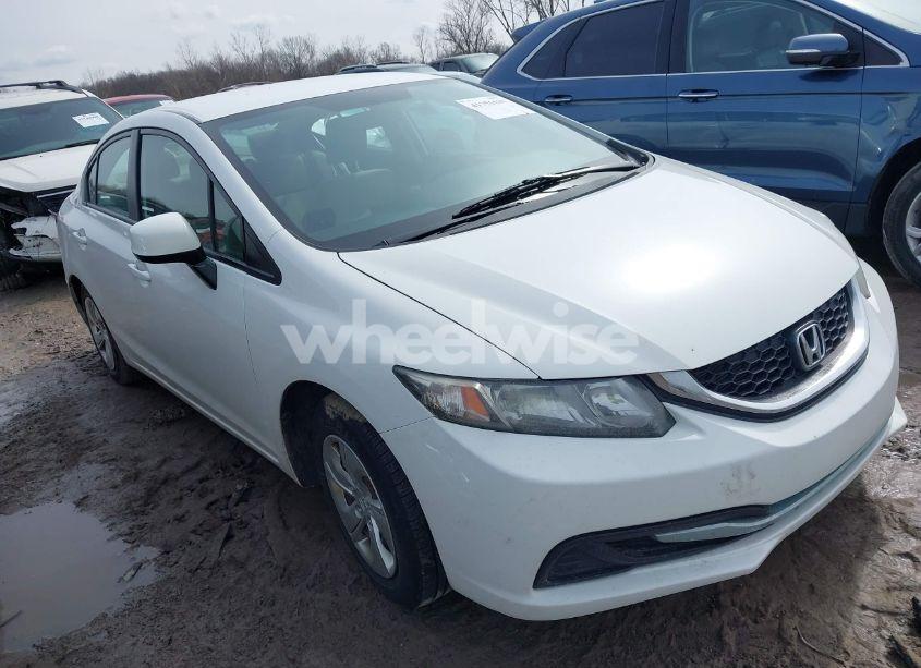 2013 Honda Civic LX (VIN 2HGFB2F5XDH544172) main photo