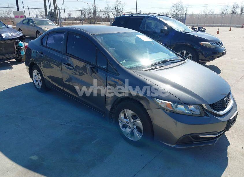 2013 Honda Civic LX (VIN 2HGFB2F5XDH547203) main photo