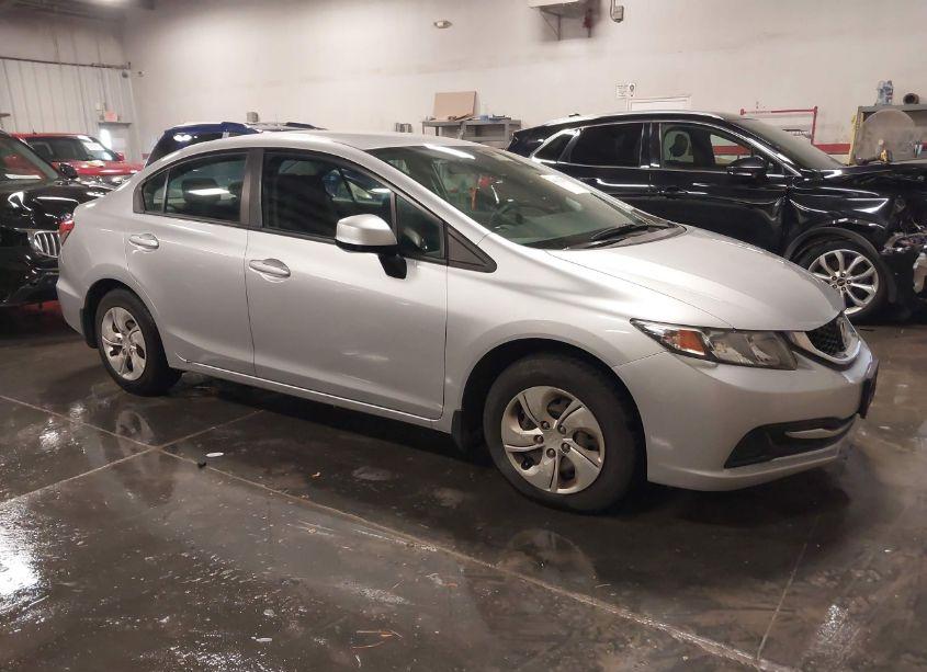 2013 Honda Civic LX (VIN 2HGFB2F5XDH548609) main photo