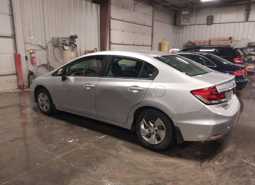 Photo 3 of 2013 Honda Civic LX (VIN 2HGFB2F5XDH548609)