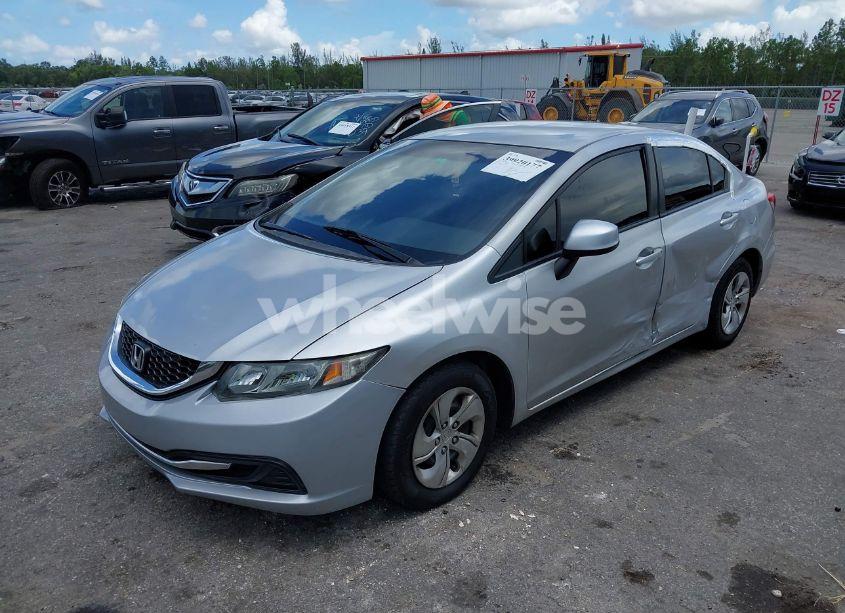 Photo 2 of 2013 Honda Civic LX (VIN 2HGFB2F5XDH549386)