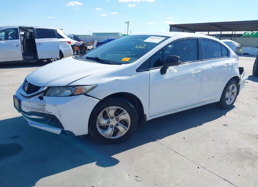 Photo 2 of 2013 Honda Civic LX (VIN 2HGFB2F5XDH561585)