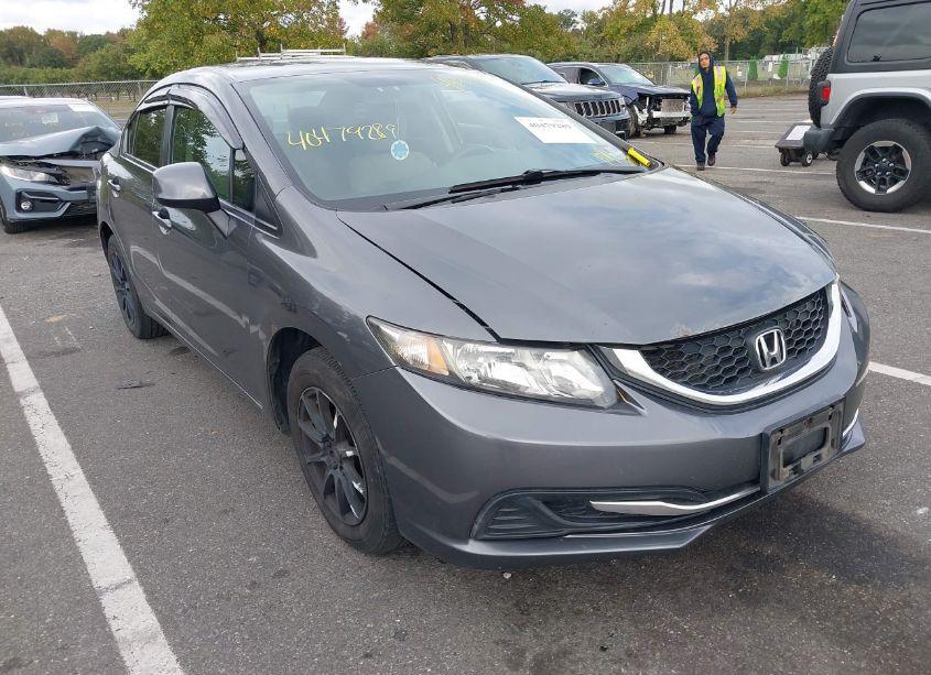 2013 Honda Civic LX (VIN 2HGFB2F5XDH571629) main photo