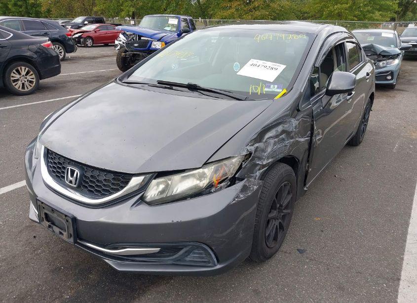 Photo 2 of 2013 Honda Civic LX (VIN 2HGFB2F5XDH571629)