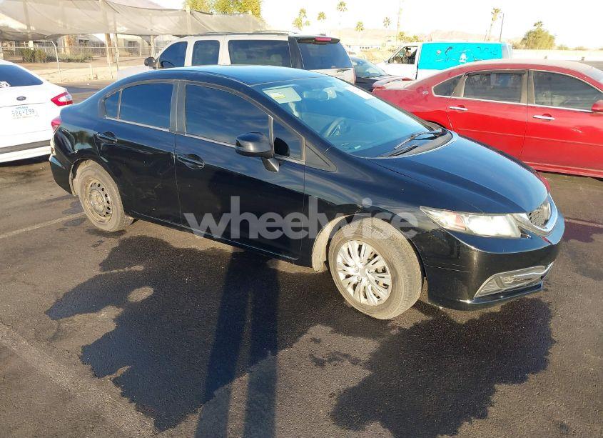 2013 Honda Civic LX (VIN 2HGFB2F5XDH578421) main photo