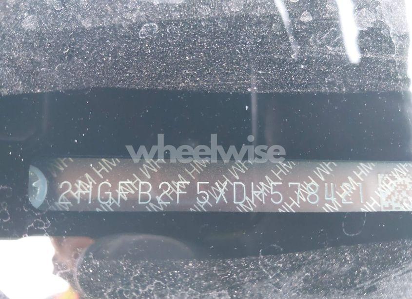 Photo 9 of 2013 Honda Civic LX (VIN 2HGFB2F5XDH578421)