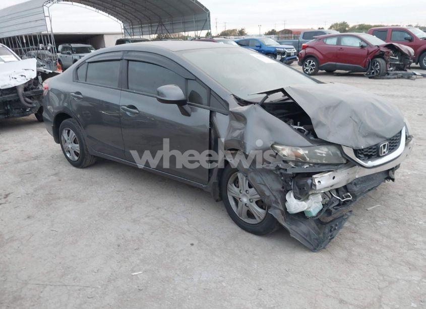 2013 Honda Civic LX (VIN 2HGFB2F5XDH586986) main photo