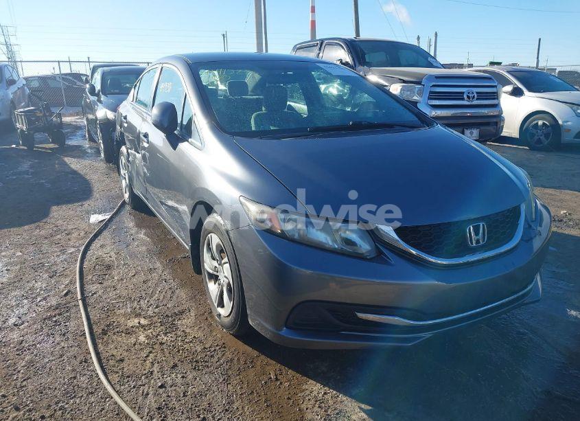 2013 Honda Civic LX (VIN 2HGFB2F5XDH589175) main photo