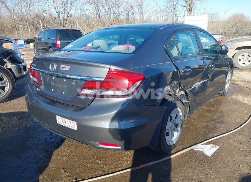 Photo 4 of 2013 Honda Civic LX (VIN 2HGFB2F5XDH589175)