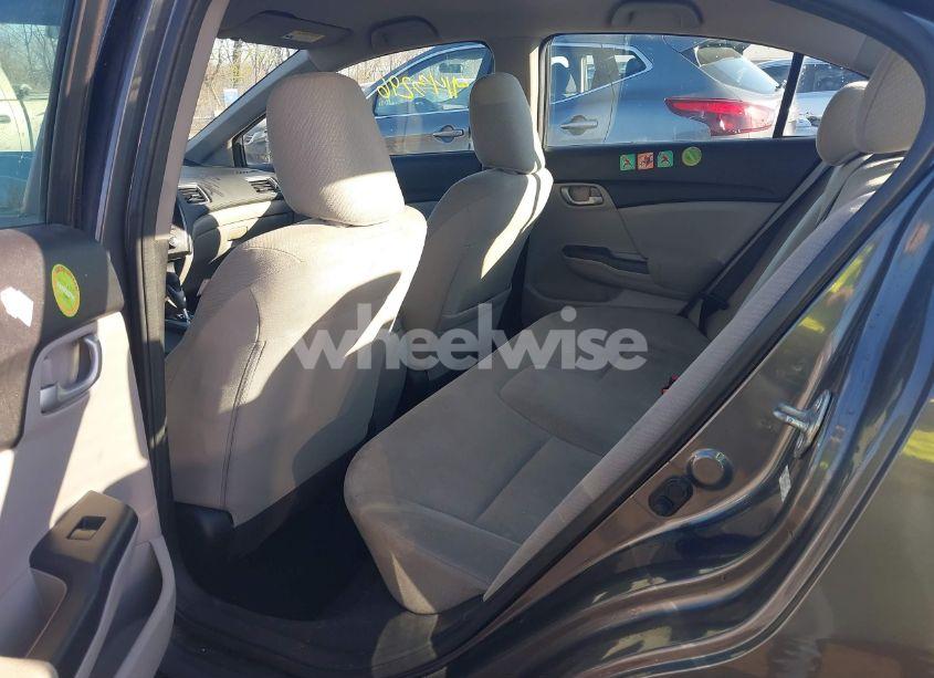 Photo 8 of 2013 Honda Civic LX (VIN 2HGFB2F5XDH589175)