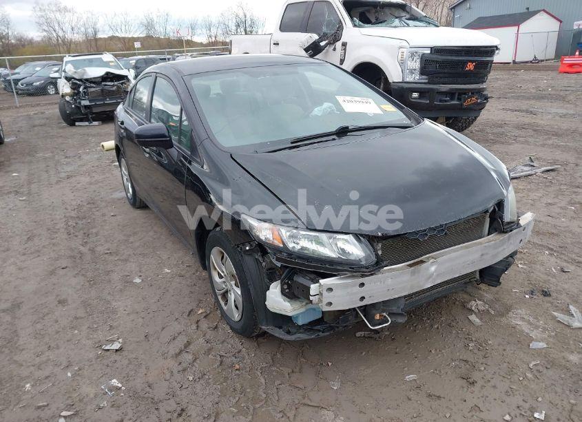 2014 Honda Civic LX (VIN 2HGFB2F5XEH503249) main photo