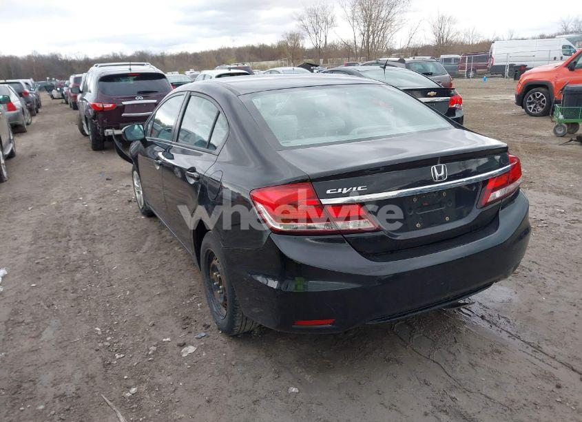 Photo 3 of 2014 Honda Civic LX (VIN 2HGFB2F5XEH503249)