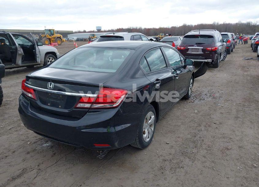 Photo 4 of 2014 Honda Civic LX (VIN 2HGFB2F5XEH503249)