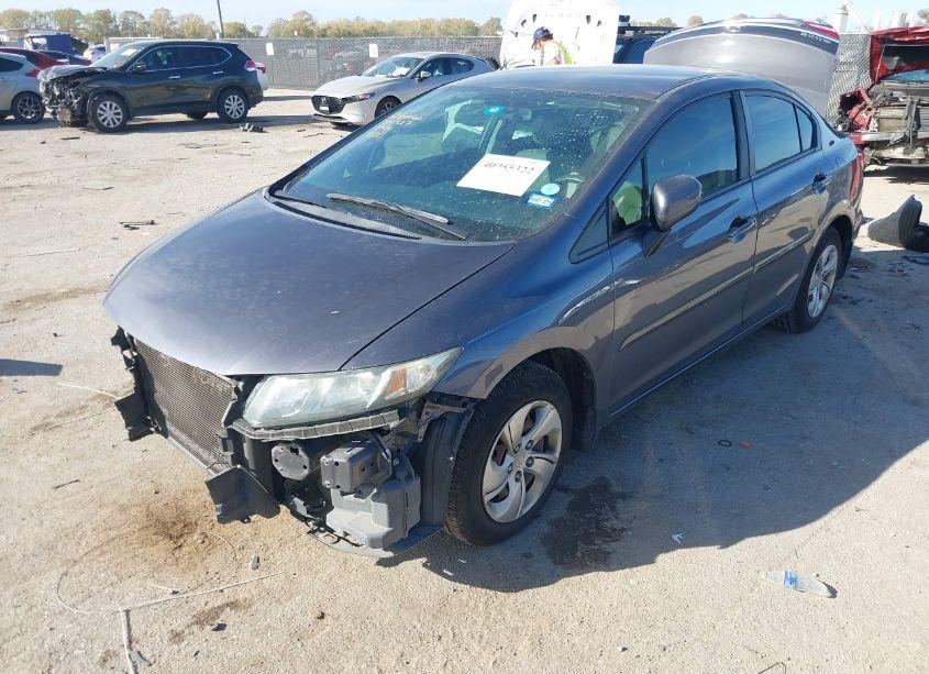 Photo 2 of 2014 Honda Civic LX (VIN 2HGFB2F5XEH512940)
