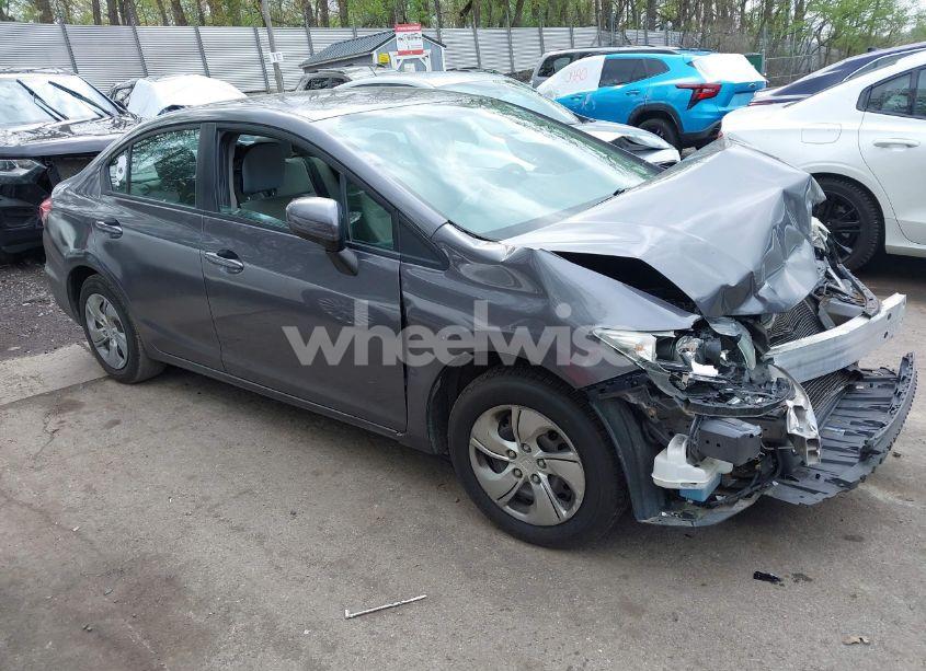 2014 Honda Civic LX (VIN 2HGFB2F5XEH514204) main photo
