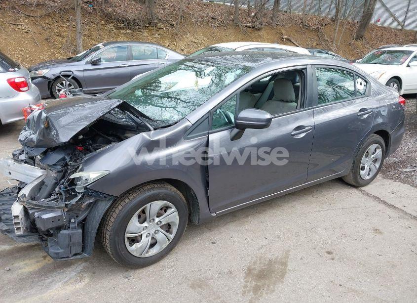 Photo 2 of 2014 Honda Civic LX (VIN 2HGFB2F5XEH514204)