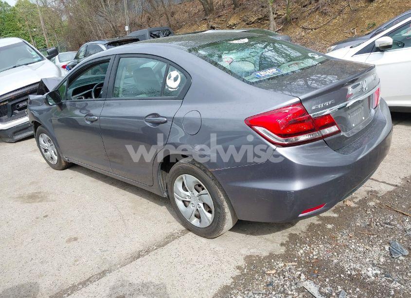 Photo 3 of 2014 Honda Civic LX (VIN 2HGFB2F5XEH514204)