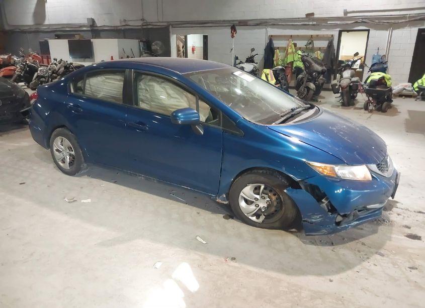 2014 Honda Civic LX (VIN 2HGFB2F5XEH518771) main photo
