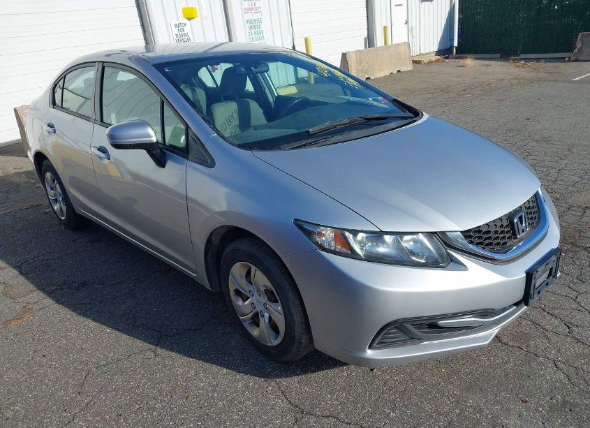 2014 Honda Civic LX (VIN 2HGFB2F5XEH525204) main photo
