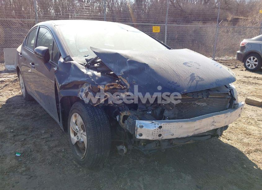 2014 Honda Civic LX (VIN 2HGFB2F5XEH544092) main photo