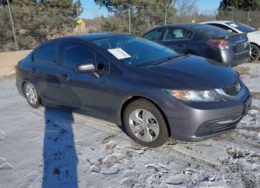2014 Honda Civic LX (VIN 2HGFB2F5XEH549101) main photo