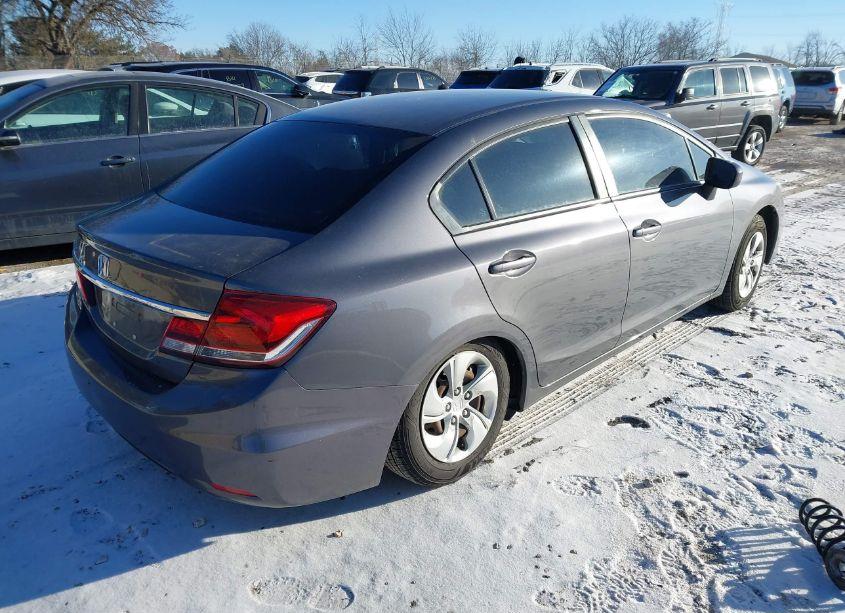 Photo 4 of 2014 Honda Civic LX (VIN 2HGFB2F5XEH549101)