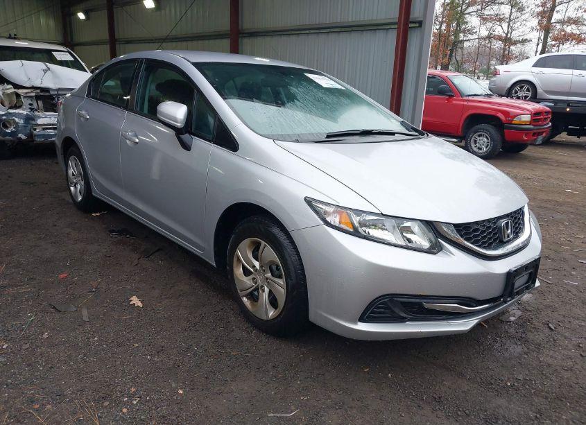 2014 Honda Civic LX (VIN 2HGFB2F5XEH550278) main photo