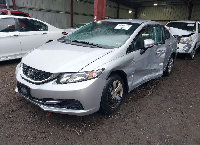 Photo 2 of 2014 Honda Civic LX (VIN 2HGFB2F5XEH550278)