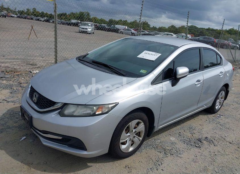 Photo 2 of 2014 Honda Civic LX (VIN 2HGFB2F5XEH551186)