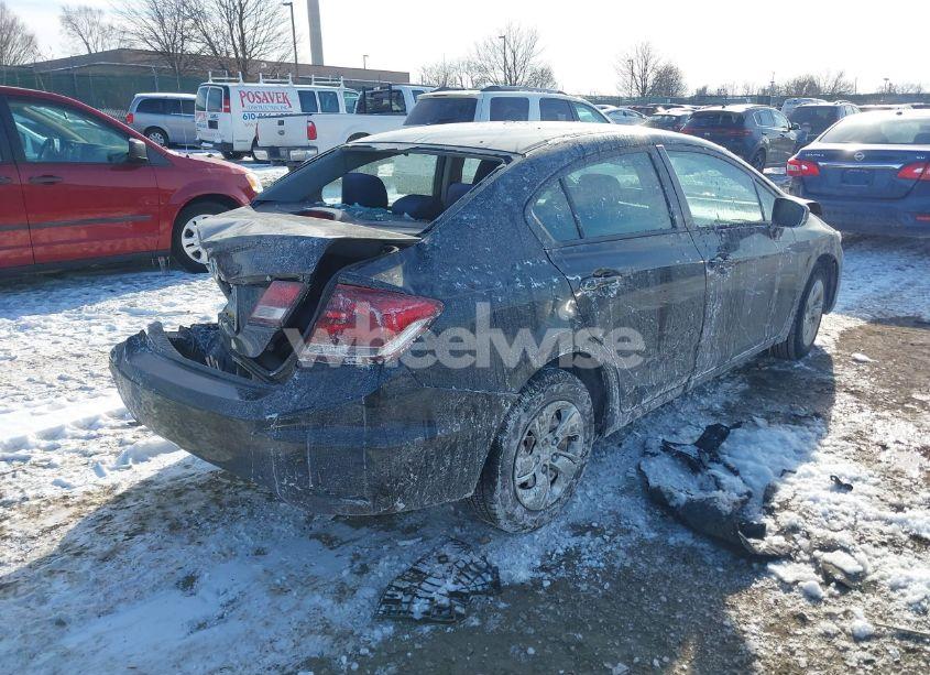 Photo 4 of 2014 Honda Civic LX (VIN 2HGFB2F5XEH558896)