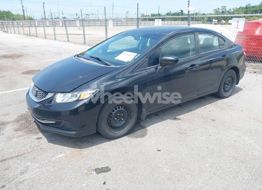 Photo 2 of 2015 Honda Civic LX (VIN 2HGFB2F5XFH515788)
