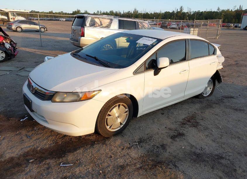 Photo 2 of 2012 Honda Civic HF (VIN 2HGFB2F60CH521605)