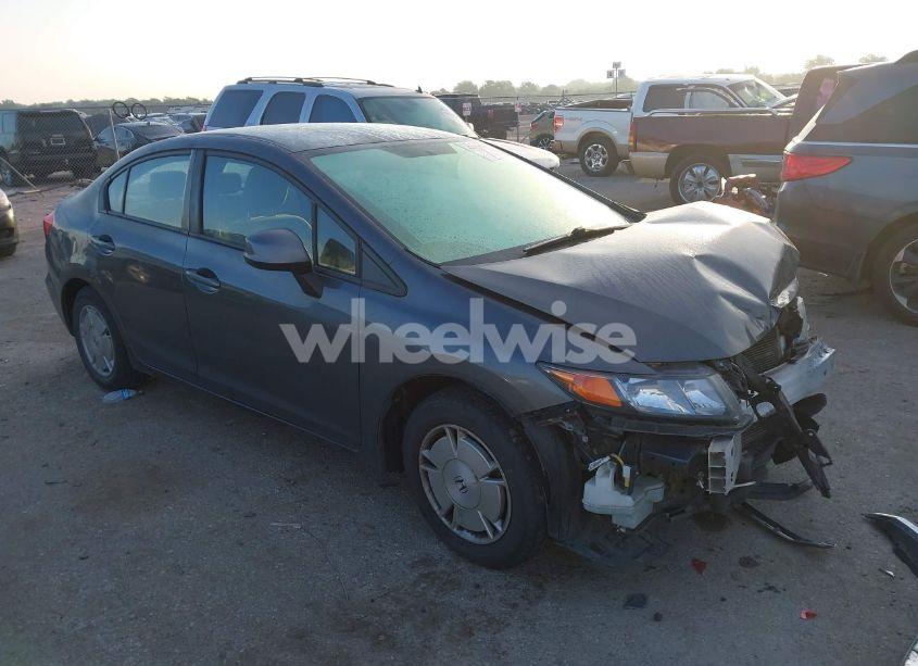 2012 Honda Civic HF (VIN 2HGFB2F60CH554393) main photo