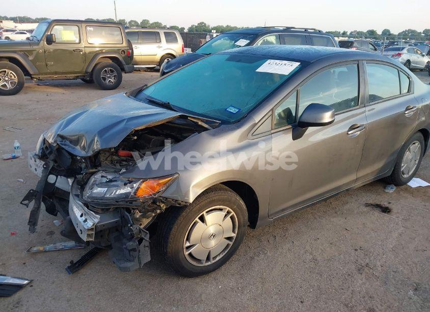 Photo 2 of 2012 Honda Civic HF (VIN 2HGFB2F60CH554393)
