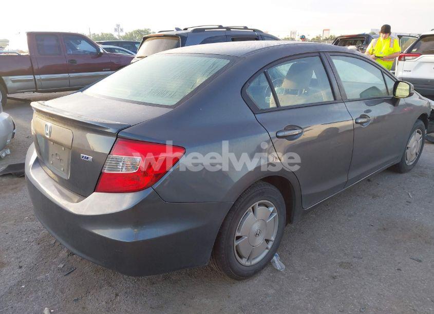 Photo 4 of 2012 Honda Civic HF (VIN 2HGFB2F60CH554393)