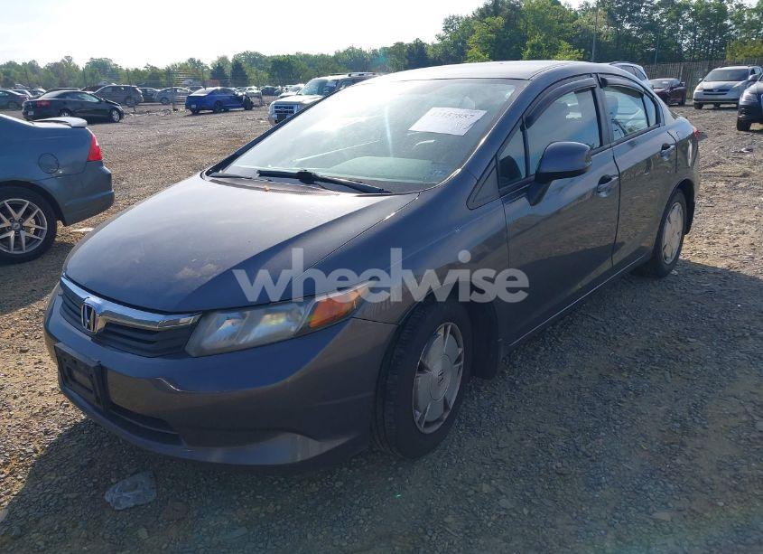 Photo 2 of 2012 Honda Civic HF (VIN 2HGFB2F61CH316827)