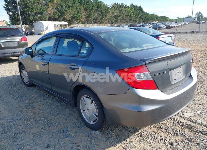Photo 3 of 2012 Honda Civic HF (VIN 2HGFB2F61CH316827)