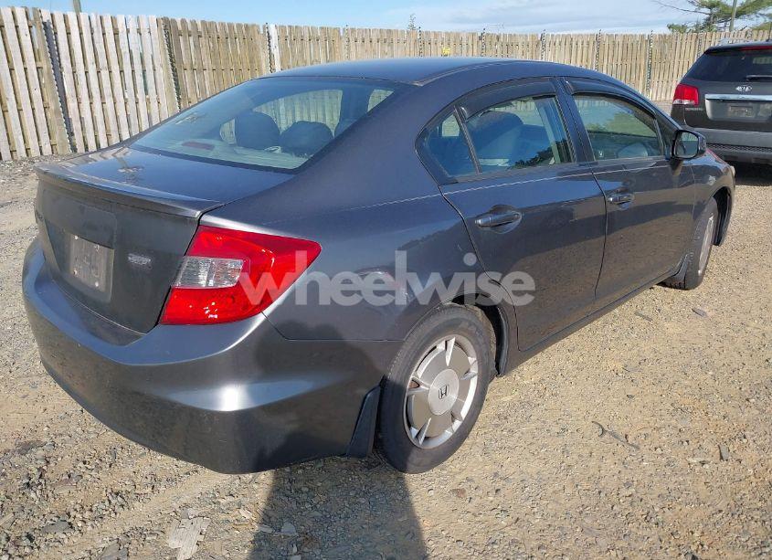 Photo 4 of 2012 Honda Civic HF (VIN 2HGFB2F61CH316827)