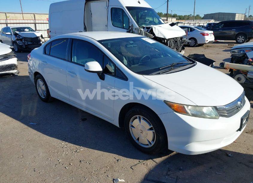 2012 Honda Civic HF (VIN 2HGFB2F62CH319333) main photo