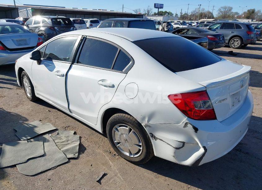 Photo 3 of 2012 Honda Civic HF (VIN 2HGFB2F62CH319333)