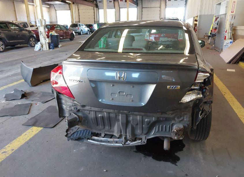 Photo 6 of 2012 Honda Civic HF (VIN 2HGFB2F62CH553987)